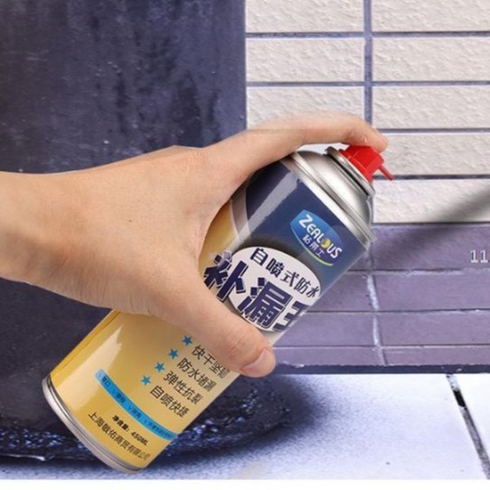 Bình xịt chống thấm, chống dột, ngăn rò rỉ nước, chai xịt phun sơn chống thấm nước 450ml