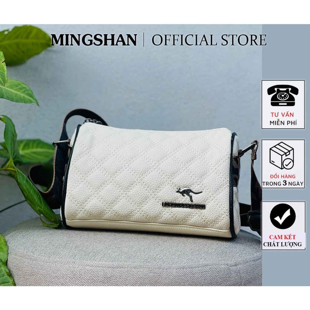 Túi Đeo Chéo Túi Trống Lk 2 Màu Đen Trắng Size 22