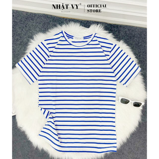Áo thun trơn nữ Nhật Vy cổ tròn tay ngắn basic chất cotton phù hợp đi chơi dạo phố cafe năng động thoải mái - D2699