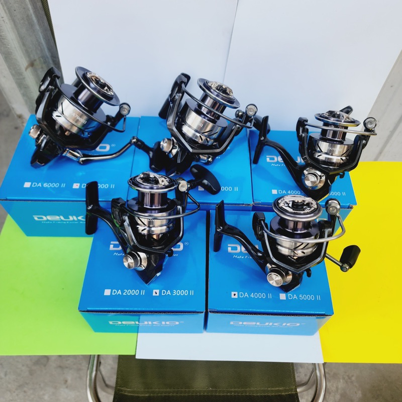 Máy câu Dekio DA II size 3000-7000 chuyển động êm
