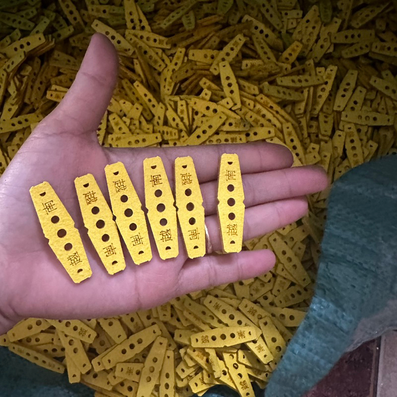 Da   vàng   3 lô   khắc chữ