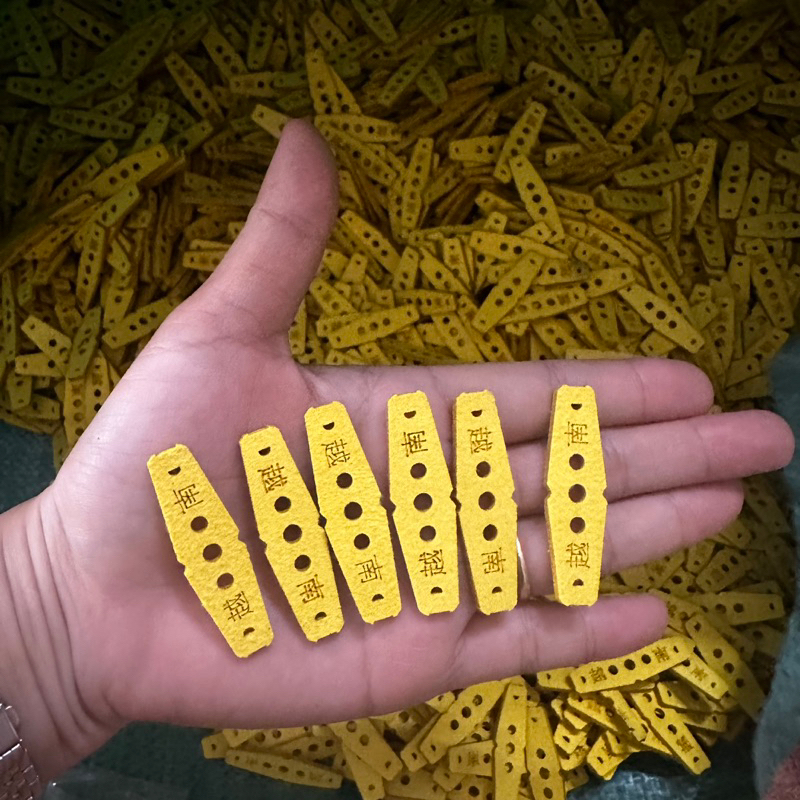 Da   vàng   3 lô   khắc chữ