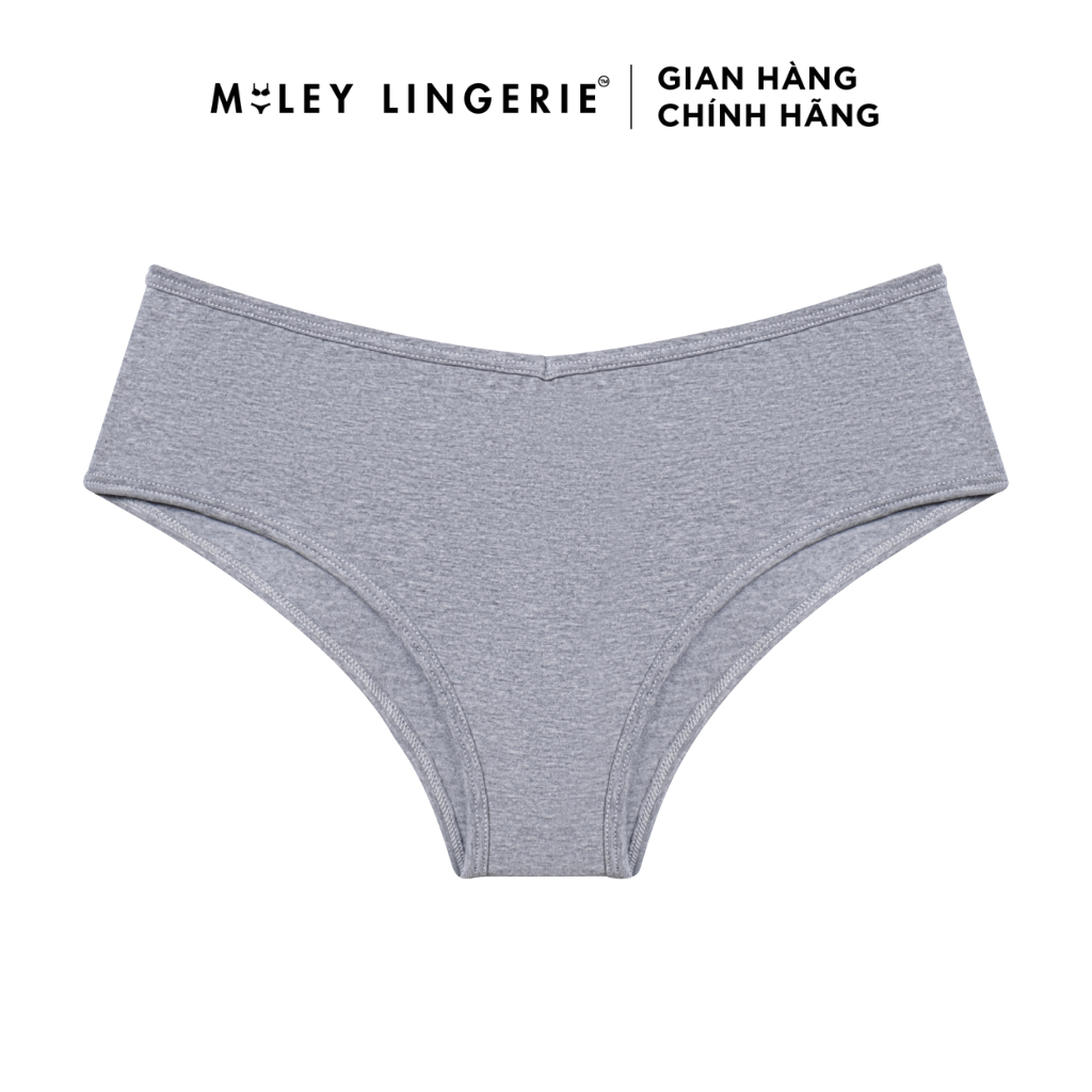 Bộ Đồ Lót Cổ Chữ V Quần Xéo Bright Grey Being Me Miley Lingerie