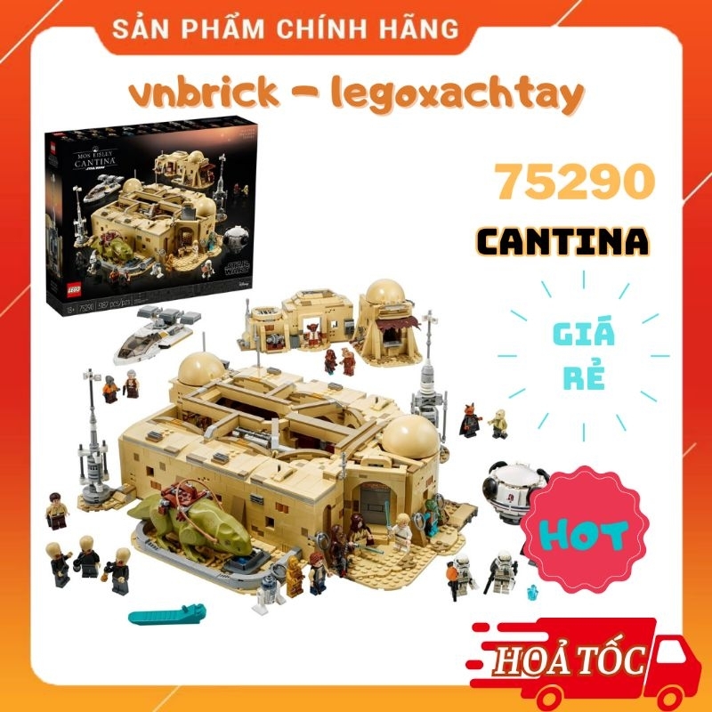 LEGO Star Wars 75290 Mos Eisley Catina Chính Hãng