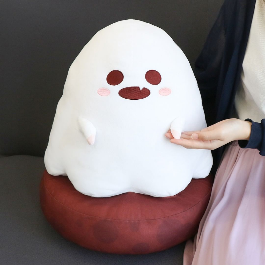 Gấu bông  Marshmallow Ghost Big Plushy! size 48cm