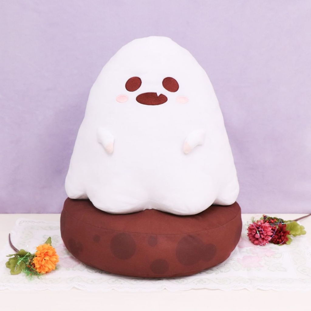 Gấu bông  Marshmallow Ghost Big Plushy! size 48cm