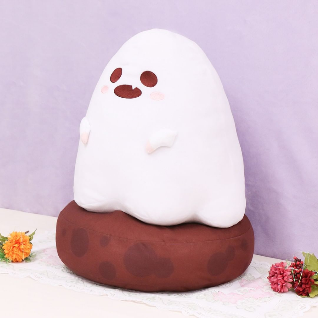 Gấu bông  Marshmallow Ghost Big Plushy! size 48cm