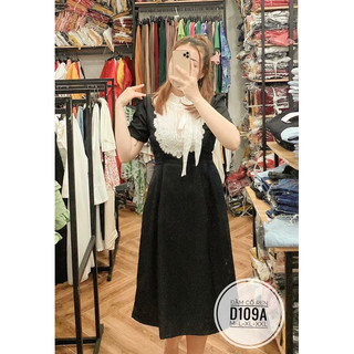 BIGSIZE Đầm cổ ren D109A