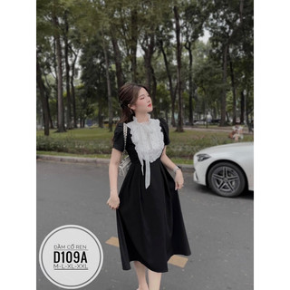 BIGSIZE Đầm cổ ren D109A
