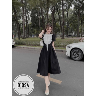 BIGSIZE Đầm cổ ren D109A