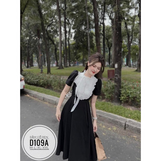 BIGSIZE Đầm cổ ren D109A