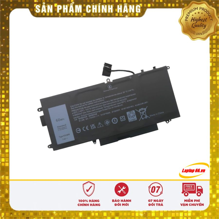 Pin Laptop Dell Latitude 5289 5285 7389(2in1) 7390(2-in-1) 5289(2in1) 3180 3189 Type K5XWW (pin thay cell)