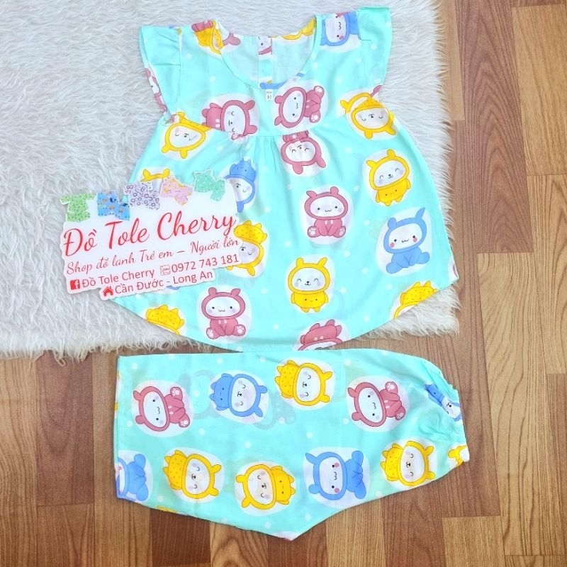 Bô lanh quần lửng bé gái 5_40kg