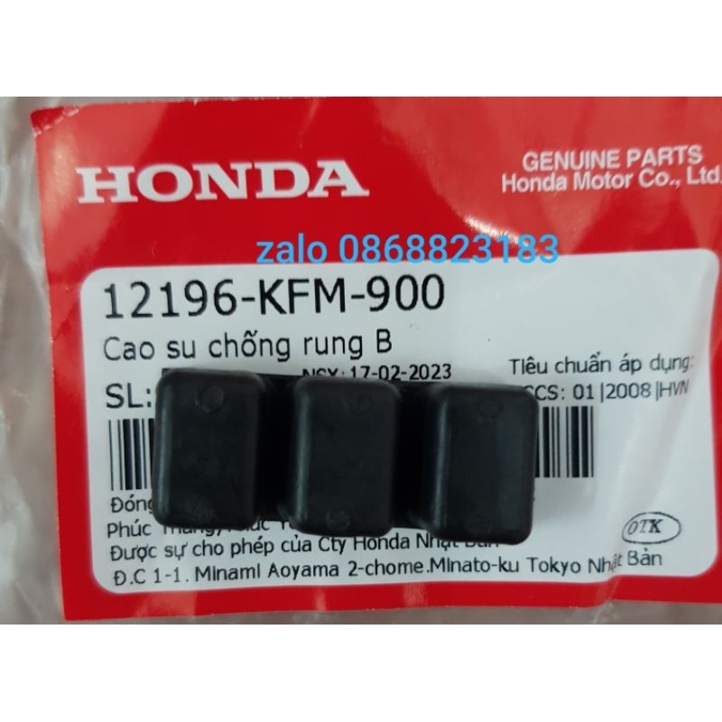 Cao su chống rung nòng xe Dream, Wave 100 Honda