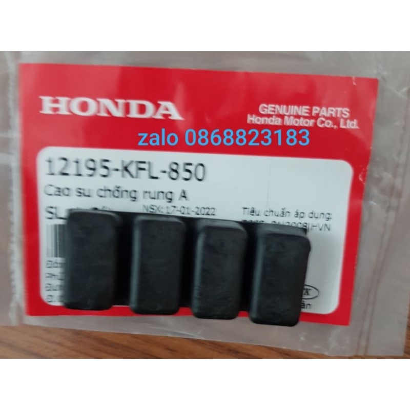 Cao su chống rung nòng xe Dream, Wave 100 Honda