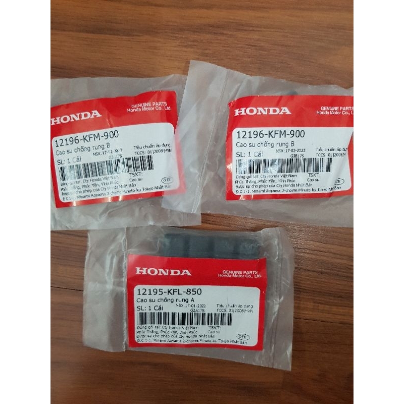 Cao su chống rung nòng xe Dream, Wave 100 Honda