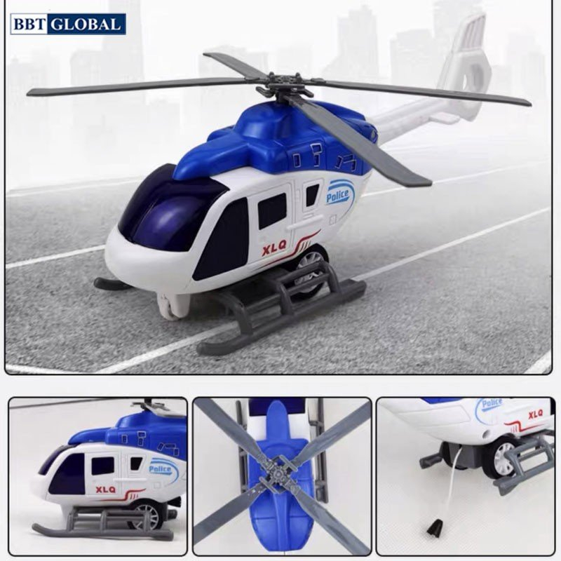 COMBO 6 XE CẢNH SÁT SIÊU TO, SET 6 XE CẢNH SÁT, XE TẢI, XE MÚC, XE CẨU, MÁY BAY CHẠY ĐÀ CHO BÉ