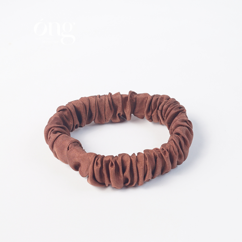 Buộc tóc lụa tơ tằm của Óng Silk