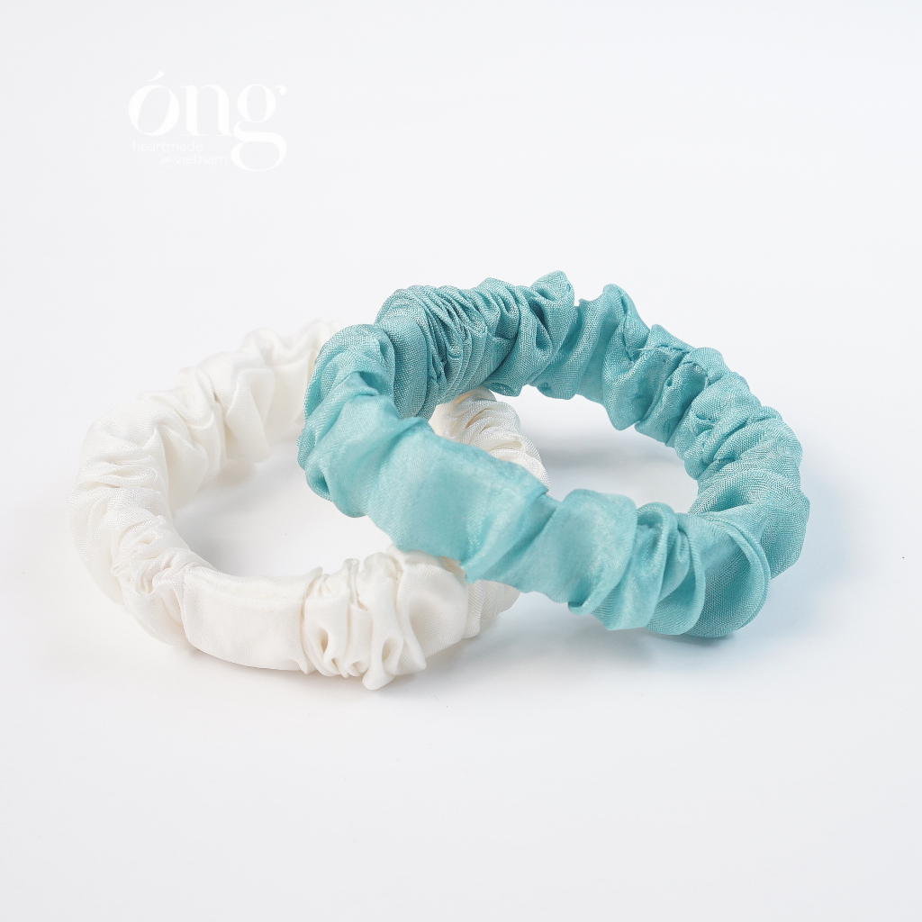 Buộc tóc lụa tơ tằm của Óng Silk