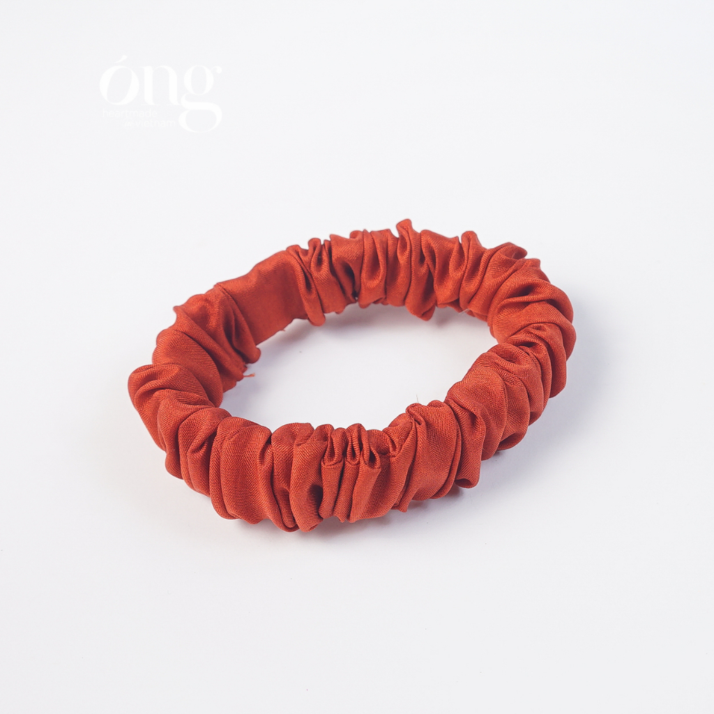 Buộc tóc lụa tơ tằm của Óng Silk