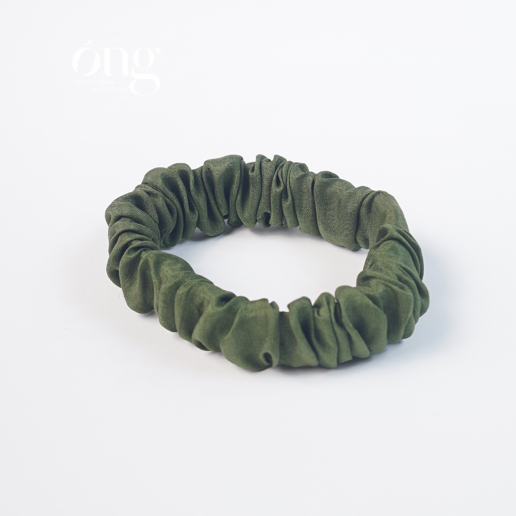 Buộc tóc lụa tơ tằm của Óng Silk