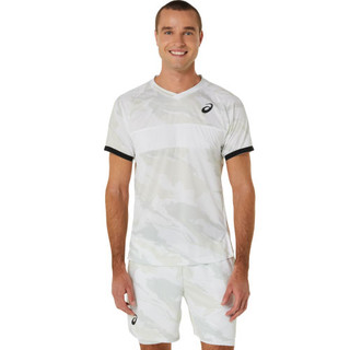 Áo tennis asics thể thao cổ tròn thấm hút mồ hôi