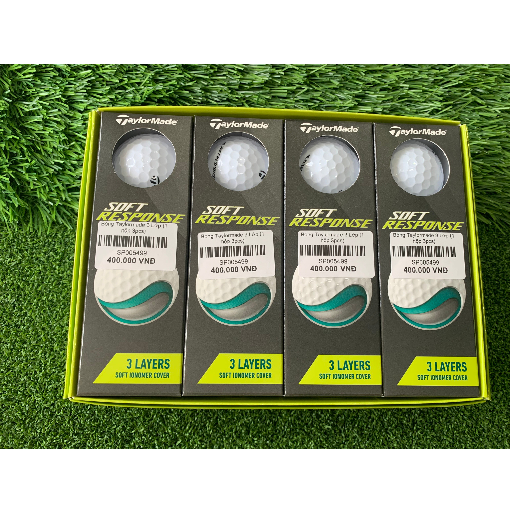 Bóng golf mới Taylormade Soft Response  - New Chính hãng 100% - 3ball/ hộp nhỏ - 5499