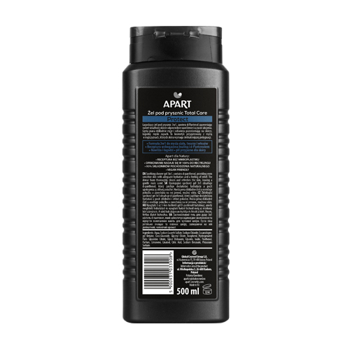 Gel tắm nam Apart Men dưỡng ẩm, bảo vệ da 3 trong 1 500ML