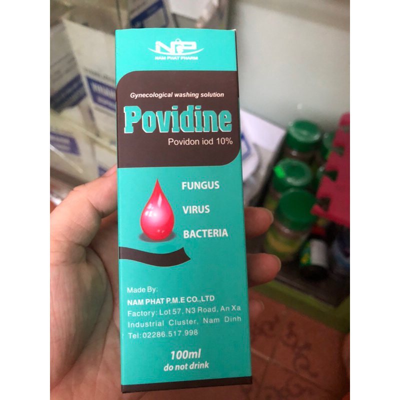 Dung dịch POVIDINE phụ khoa