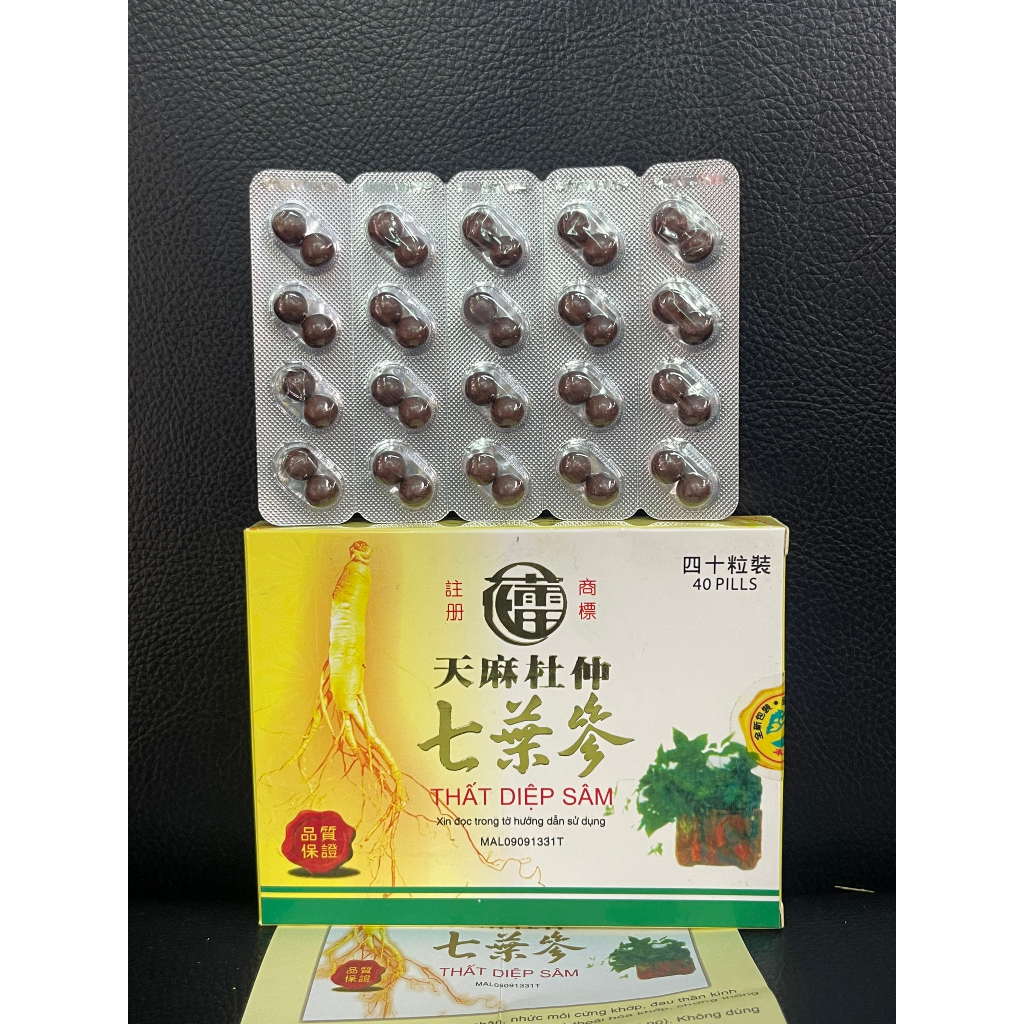 Thất Diệp Sâm Vĩ 40 Viên