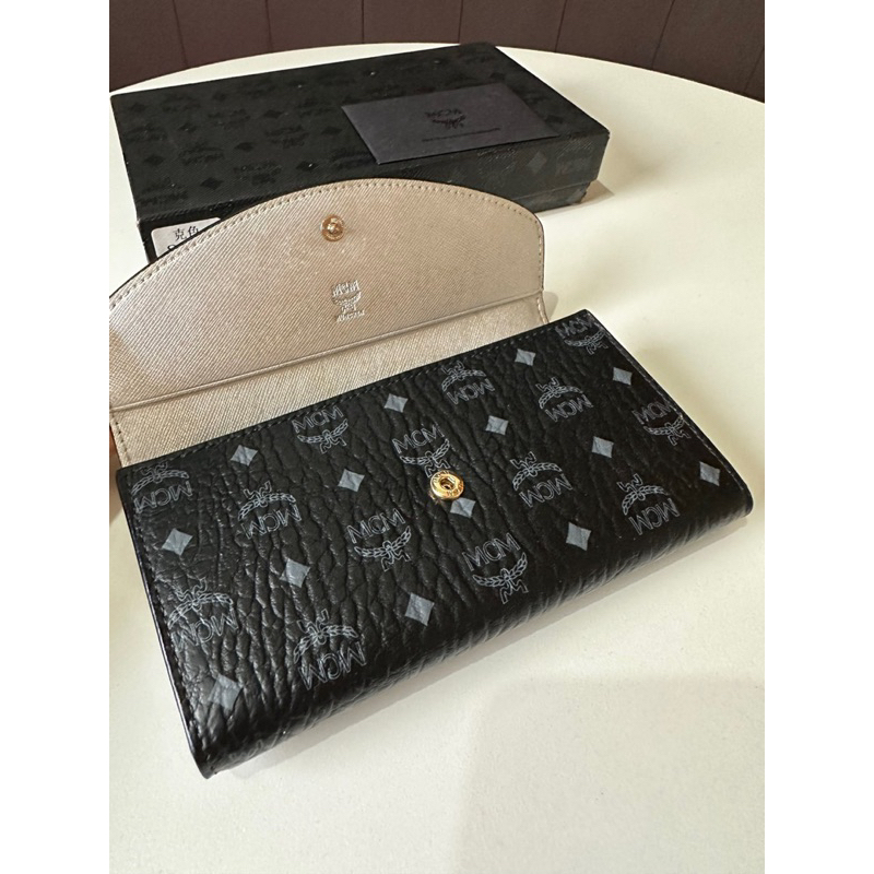 Ví dài cầm tay nam/ nữ cao cấp mcm da thật