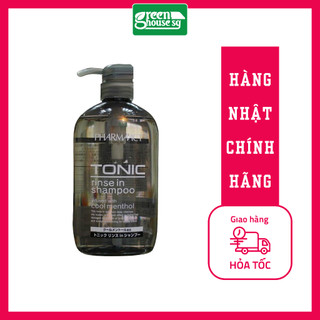 Dầu gội, xả tri gàu cho nam Tonic Pharmaact 550ml - Nhật Bản - gội xả 2 trong 1 (mã mới)