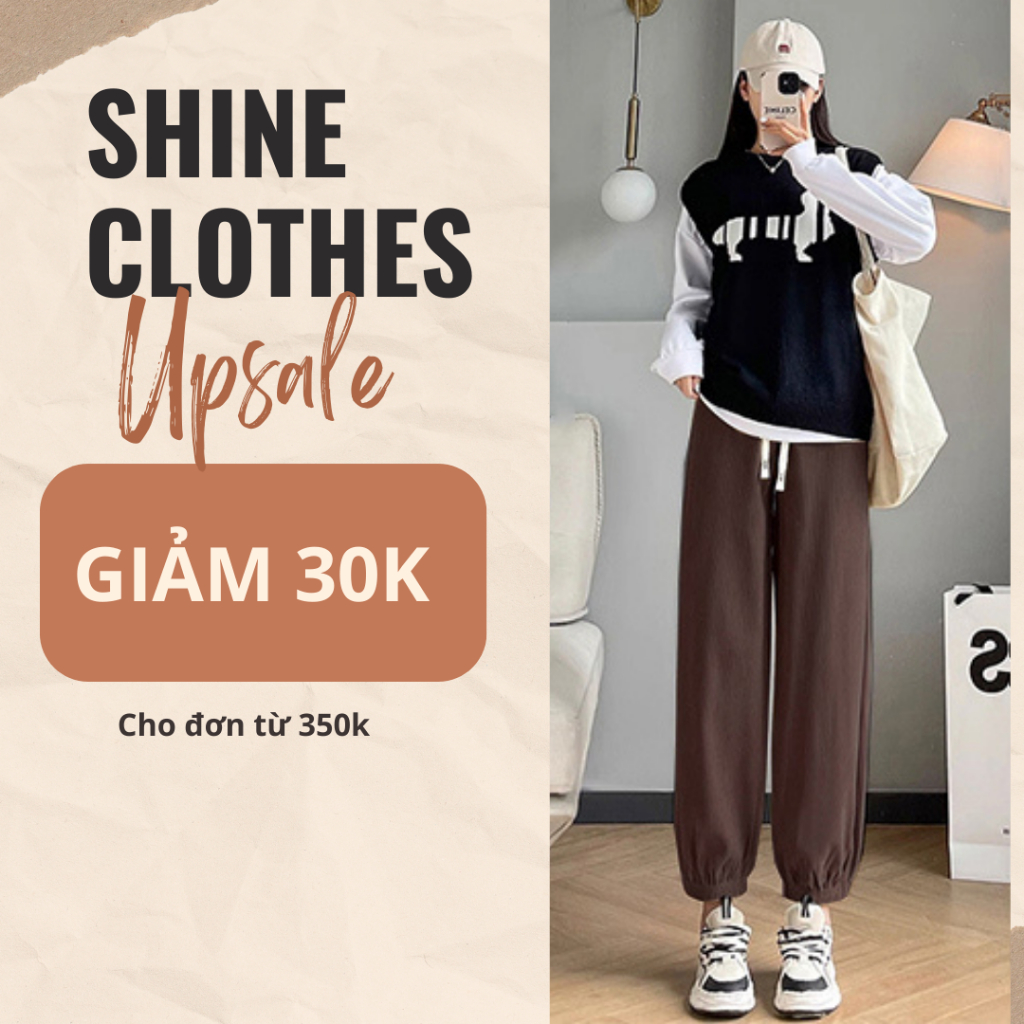 Quần Jogger Nữ Thu Đông Vải Nhung Tăm Cao Cấp Mặc Ấm  Phong Cách Thể Thao Hàn Quốc Năng Động Trẻ Trung