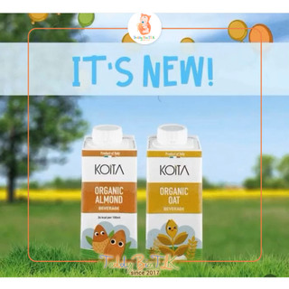 💛FREESHIP XTRA💛 Thùng 24 hộp sữa hạt Koita (Hạnh nhân/Yến mạch) - 200ml