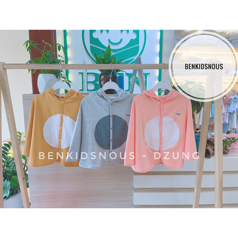 UALAROGO - Áo choàng chống nắng vải cotton cho bé