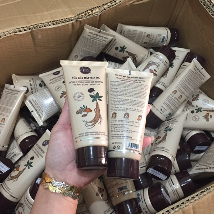 Sữa Rửa Mặt Đông Y Nicos chính hãng