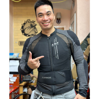 Áo giáp motor ls2 x-armor