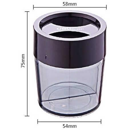 Hộp dựng ghim Deli 9881 có nam châm