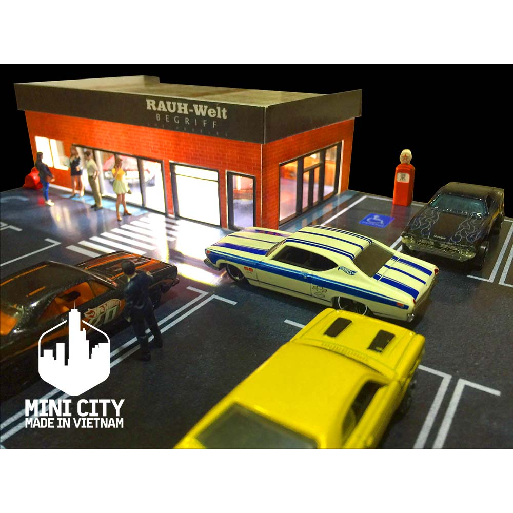 Showroom cho xe mô hình 1/64