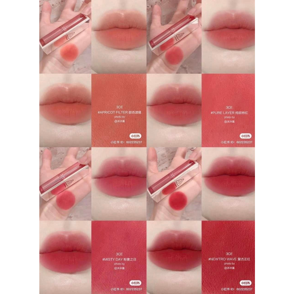 Chính hãng đủ bill- Son 3CE BLUR MATTE LIPSTICK - LAMII BEAUTY