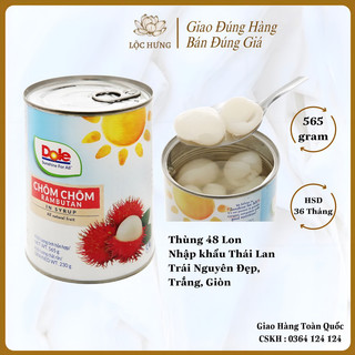 Chôm Chôm DOLE Thái Lan Đóng Hộp 565g