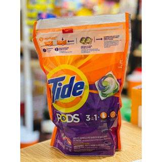 Viên giặt kháng khuẩn tide pods 3 in 1