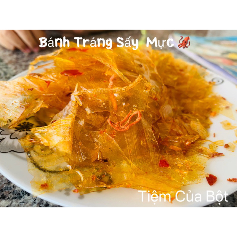 Bánh Tráng Sấy Mực - Món Ngon Bình Định Tam Quan