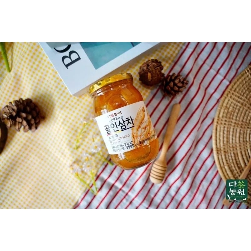 Nhân sâm ngâm mật ong Hàn Quốc Danongwon 580g