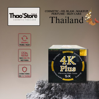 - thaoshop9464 - kem dưỡng trắng da 4k plus 5x whitening night cream thái lan 20gr