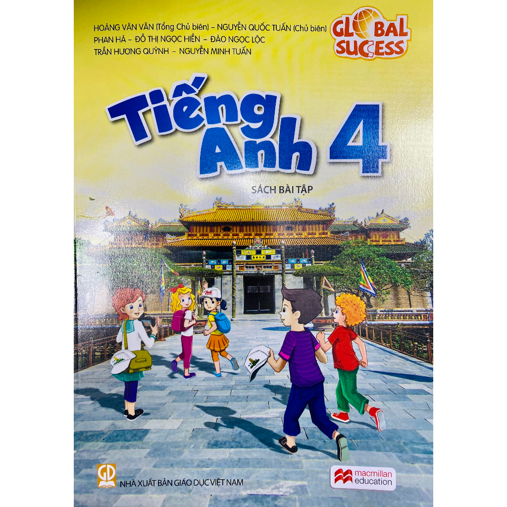 Sách - Tiếng Anh lớp 4 Sách bài tập Global Success