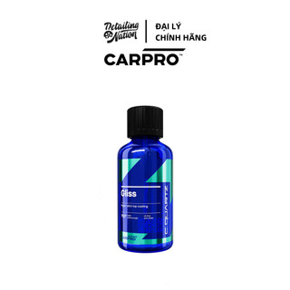 Bộ Phủ Sứ Ceramic Top Coating Cực Bóng CARPRO Gliss chai 30ml