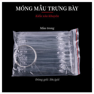 Móng que vuông- móng que tập dũa + tập sơn