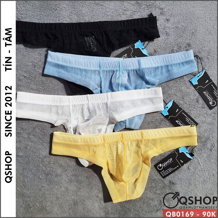 Quần lót tam giác nam nữa mông sành điệu QSHOP QB0169