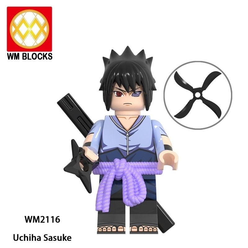 Lego Minifigures Naruto nhân vật mô hình Naruto,Kakashi,Uchiha Sasuke
